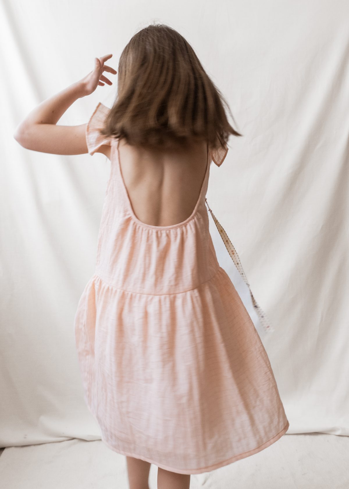 VESTIDO MIDI CORAL - Imagen 2
