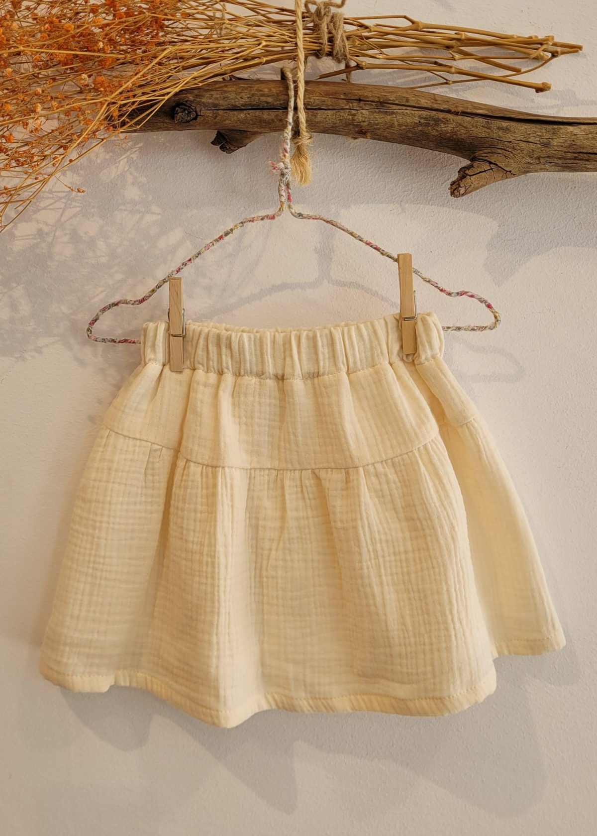 FALDA BAMBULA BEIGE - Imagen 2